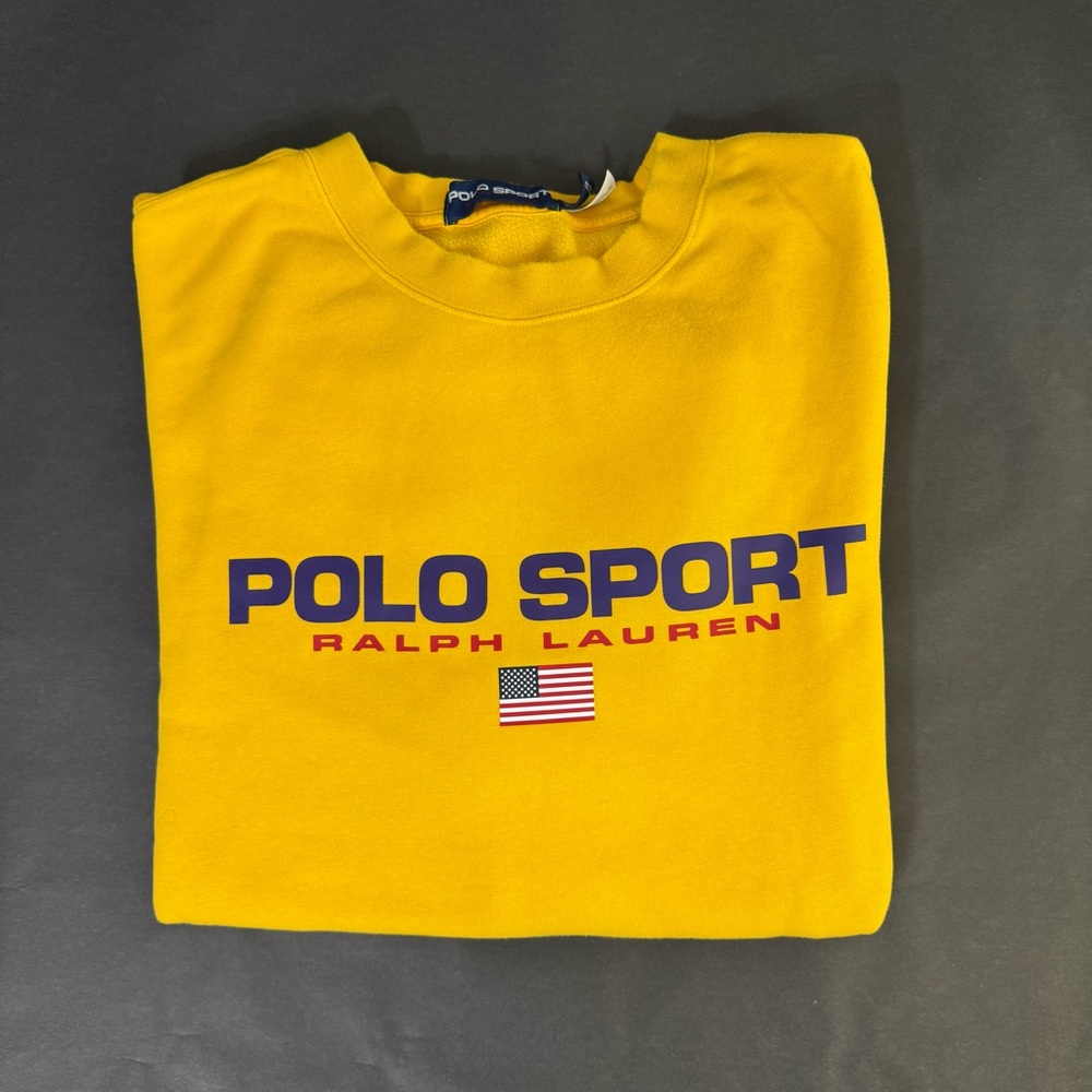 Polo Ralph Lauren Sport Fleece Sweatshirt 3TG - Picture 12 of 12
